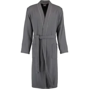 Coupon 🌟 Cawö Bekleidung Cawö Bademäntel Kimono 2605 In Anthrazit – 753 Günstig Kaufen 💯 10