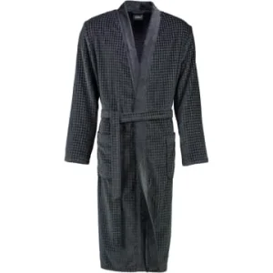 Bestpreis 🎁 Cawö Bekleidung Cawö Bademäntel Kimono 3714 In Anthrazit – 774 Günstig Kaufen 🤩 10