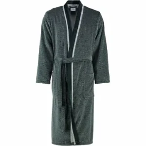 Billig ❤️ Cawö Bekleidung Cawö Bademäntel Kimono 4839 In Silber/schwarz – 79 Günstig Kaufen ✨ 12