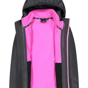 Bester Verkauf 👏 Jacken & Mäntel CMP 3in1-Funktionsjacke In Schwarz/ Pink Günstig Kaufen 🛒 24