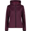 Besorgen 🌟 Jacken & Mäntel Cmp Funktionsjacke Jacket Zip Hood In Aubergine Günstig Kaufen 🎁 10