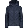 Neu 🎁 Jacken & Mäntel Cmp Isolationsjacke Jacket Snaps Hood In Dunkelblau Günstig Kaufen 😀 14