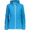 Bestpreis 💯 Jacken & Mäntel Cmp Regenjacke 👩 WOMAN RAIN FIX HOOD JACKET In Hellblau Günstig Kaufen 🎉 16