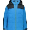 Bester Verkauf 💯 Jacken & Mäntel Cmp Skijacke CMP KID Long Jacket Fix Hood In Blau Günstig Kaufen ⭐ 11