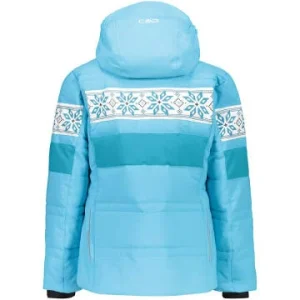 Bestpreis 😀 Jacken & Mäntel Cmp Skijacke Girl Jacket Snaps Hood In Hellblau Günstig Kaufen 🧨 7