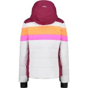 Budget 👍 Jacken & Mäntel Cmp Skijacke 👩 WOMAN JACKET ZIP HOOD In Bianco Günstig Kaufen 😉 8