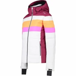 Budget 👍 Jacken & Mäntel Cmp Skijacke 👩 WOMAN JACKET ZIP HOOD In Bianco Günstig Kaufen 😉 10