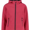 Coupon 😉 Jacken & Mäntel Cmp Softshelljacke Kid Jacket Fix Hood In Rot Günstig Kaufen 🤩 7