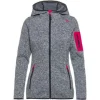 Coupon 🔥 Fleecejacken & -pullover Cmp Strickfleece In Titanio-bianco-fucsia Günstig Kaufen ⌛ 13