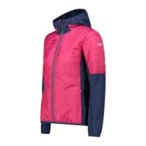 Blitzangebot 😀 Jacken & Mäntel Cmp Wanderjacke Hybrid Jacket Fix Hood In Pink Günstig Kaufen 🔔 9